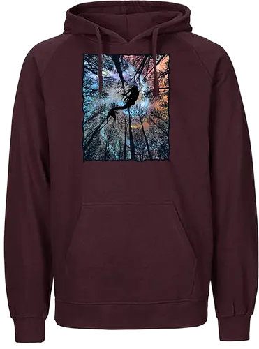 My Forest Witch - mermaid, witch, nature - Fairtrade Hoodie