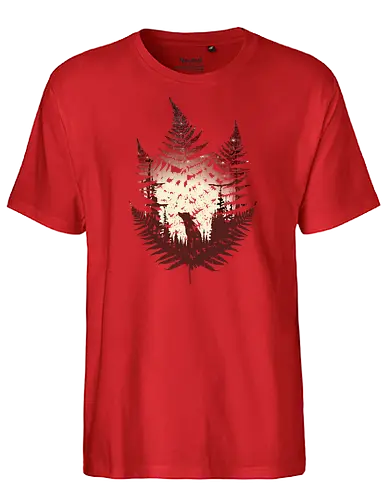 Super Cute Fox - fox, animal, nature, Lf - Fairtrade T-Shirt