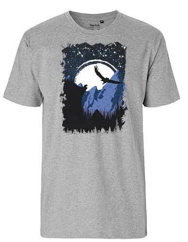 Bear and Bears - bär, owl, eule, nature, bear - Fairtrade T-Shirt