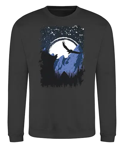 Bear and Bears - bär, owl, eule, nature, bear - Sweatshirt