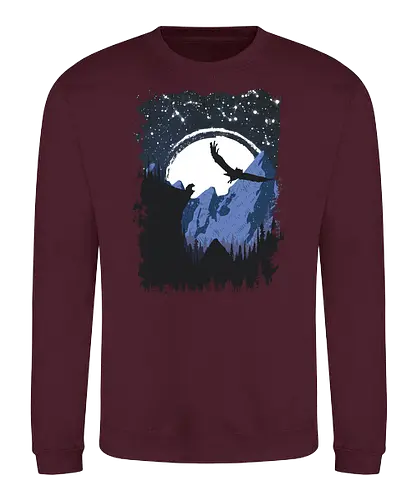Bear and Bears - bär, owl, eule, nature, bear - Sweatshirt