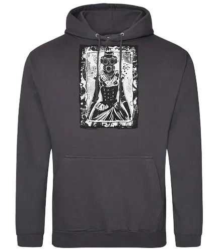 Steampunk Gasmask Girls - art, Gasmaske, woman, Victorian - Standard Hoodie