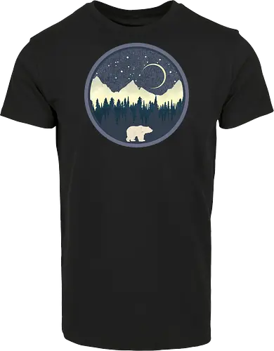 Bear and Moon