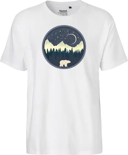 Bear and Moon