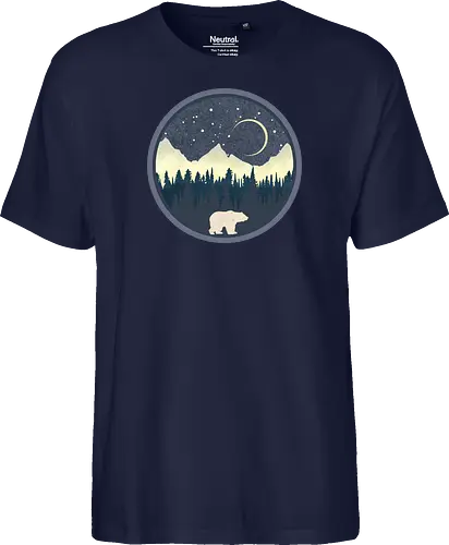 Bear and Moon