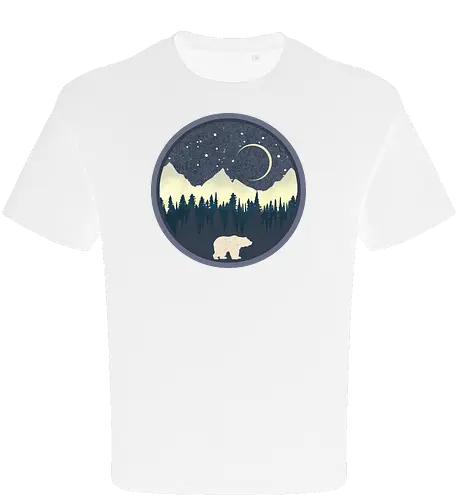Bear and Moon