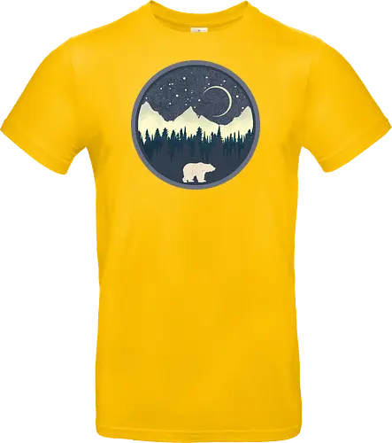 Bear and Moon