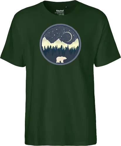 Bear and Moon