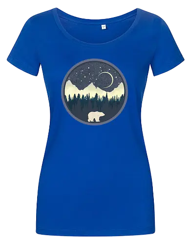 Bear and Moon