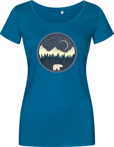 Bear and Moon