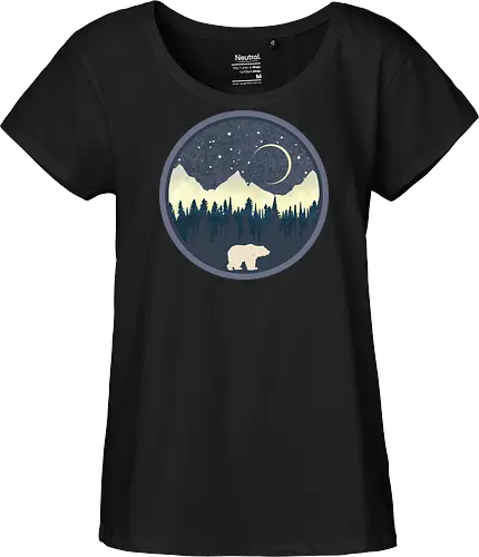 Bear and Moon