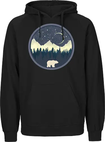 Bear and Moon