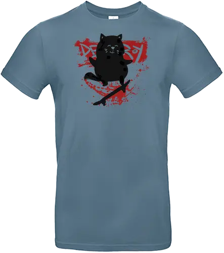 Super Cute Cat - cat, Destruction - Standard T-Shirt