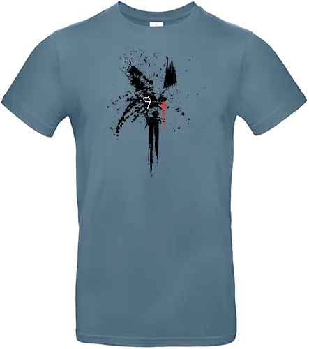 Painted Fox - cute, fox, fuchs - Standard T-Shirt