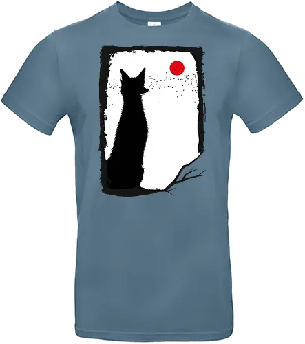 Wild Fox - fox, fuchs, bird - Standard T-Shirt