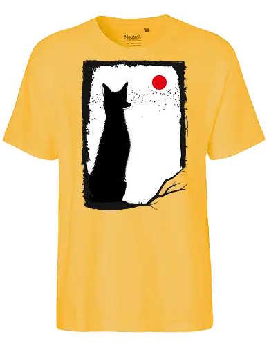 Wild Fox - fox, fuchs, bird - Fairtrade T-Shirt