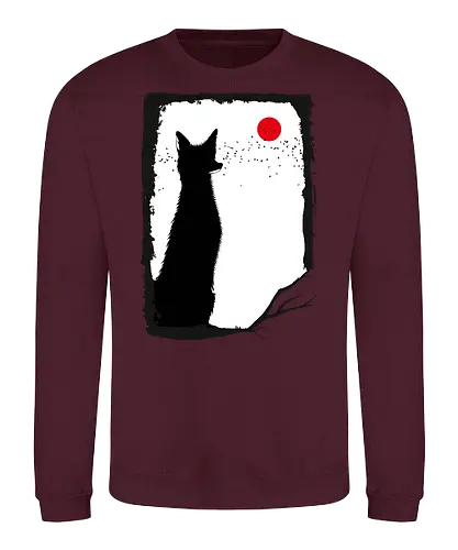 Wild Fox - fox, fuchs, bird - Sweatshirt