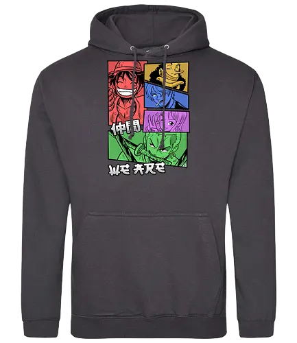 We are - piece, pirate, luffy, anime, manga - Standard Hoodie