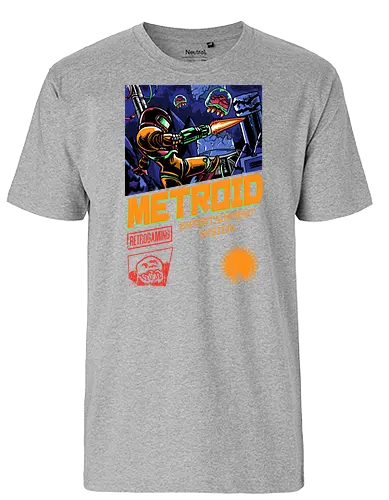 MES - gaming, retrogames, cover, Bounty Huntervania - Fairtrade T-Shirt