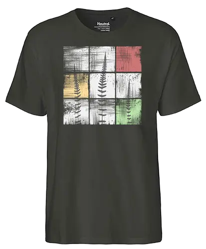 Ferns - plant, fern, farn - Fairtrade T-Shirt