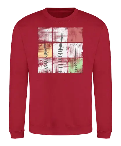 Ferns - plant, fern, farn - Sweatshirt