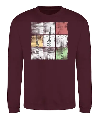 Ferns - plant, fern, farn - Sweatshirt