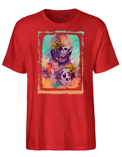 Flowers - blumen, flower, art - Fairtrade T-Shirt