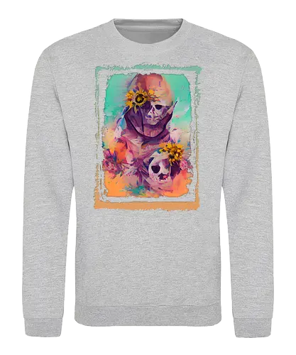 Flowers - blumen, flower, art - Sweatshirt