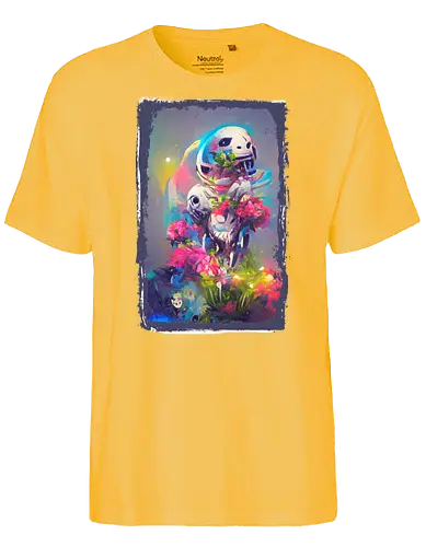 Abstract Flowers - blume, flower - Fairtrade T-Shirt