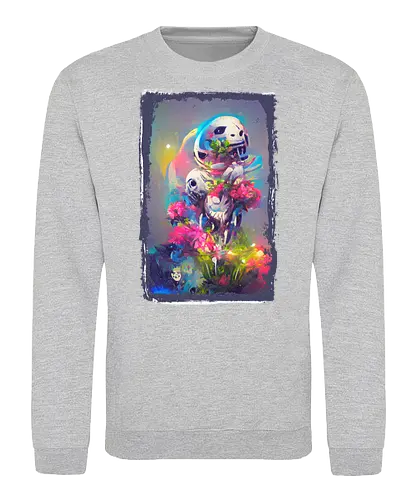 Abstract Flowers - blume, flower - Sweatshirt