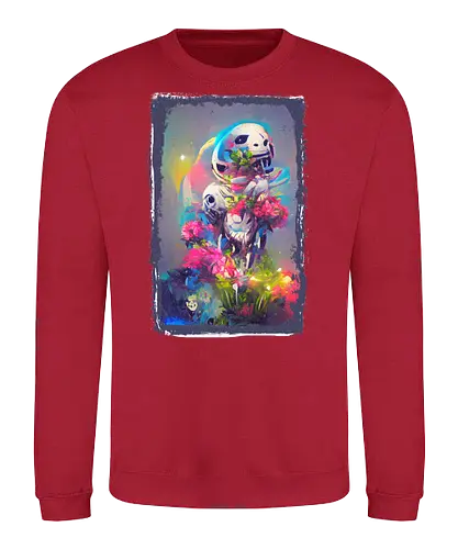 Abstract Flowers - blume, flower - Sweatshirt