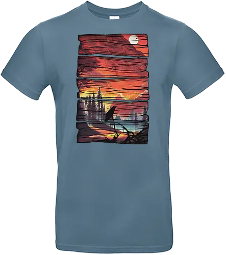 Hiking and Mountains - berg, wandern - Standard T-Shirt