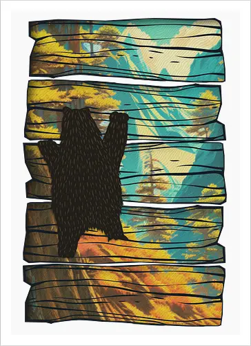 Hiking Bear