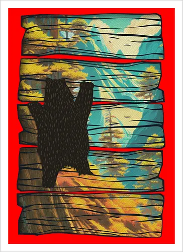 Hiking Bear