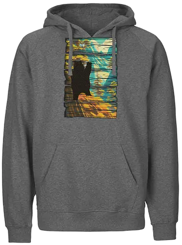Hiking Bear - bär, Climbing, bear - Fairtrade Hoodie