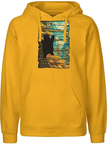 Hiking Bear - bär, Climbing, bear - Fairtrade Hoodie