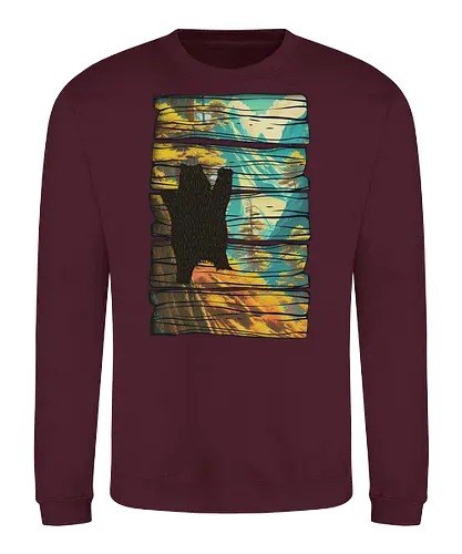 Hiking Bear - bär, Climbing, bear - Sweatshirt