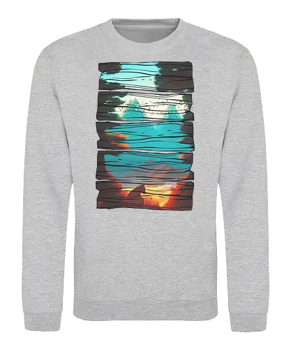 Br and Mountains - bär, Landscape, Baby Br - Sweatshirt
