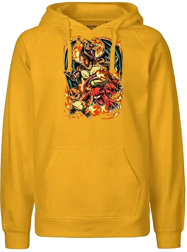 Pocketster Fire trio - Fairtrade Hoodie