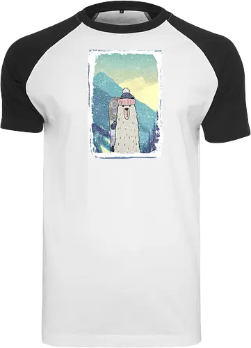 Bear with Snowboard