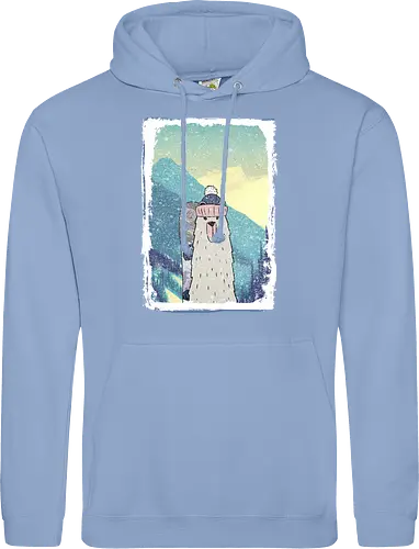Bear with Snowboard