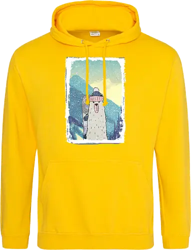Bear with Snowboard