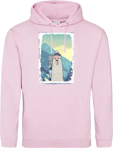 Bear with Snowboard