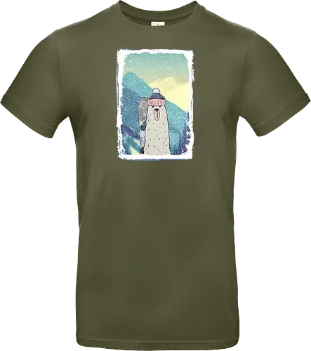 Bear with Snowboard