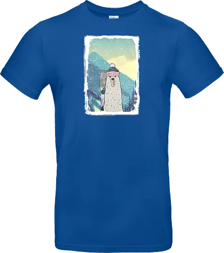 Bear with Snowboard