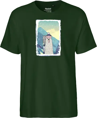 Bear with Snowboard