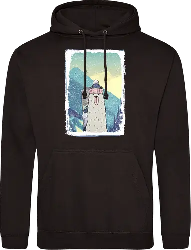 Bear with Snowboard