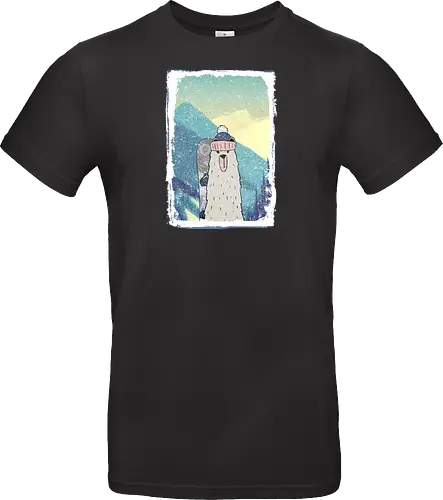 Bear with Snowboard