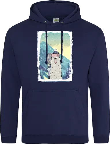 Bear with Snowboard