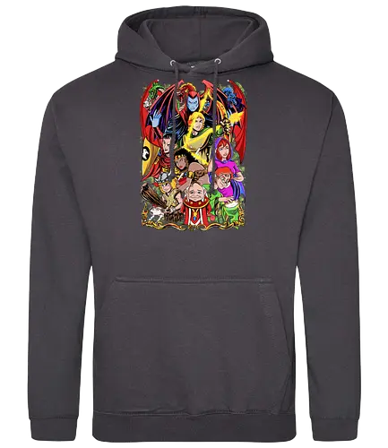 dungeons and dragons - fight one - Standard Hoodie